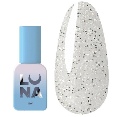Acrygel LUNA Light №71 milky white with glitter 13 ml (249-3367-0896) - Фото №1