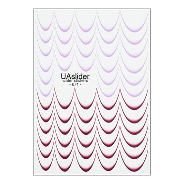 Slider design UAslider french ombre №671 - Фото №1