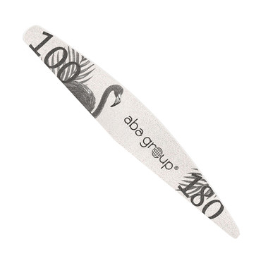Пилочка для ногтей безопасный пакет Aba Group WINGS 100/180 SLIM - FLAMING 1 шт - Фото №1
