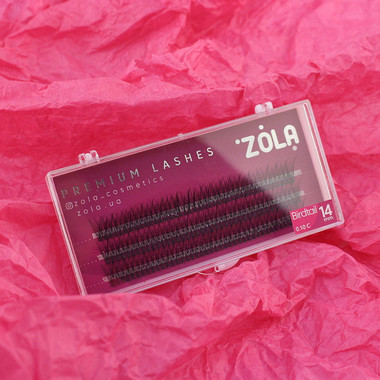 ZOLA Wimpern Birdtail Bündel 14 mm - Фото №2
