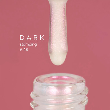 Stempellack DARK Stempellack Nr. 48 rosa Chamäleon 10 ml - Фото №2