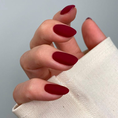 Осенний маникюр 2024 (Матовый)