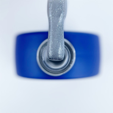 Nagelbase Touch Cover Base Gloss 01 Silber mit Glitzer 13 ml - Фото №2