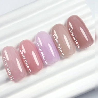 NAILSOFTHEDAY Base Cover NEW Formula 16 dunkelbeige 10 ml - Фото №2