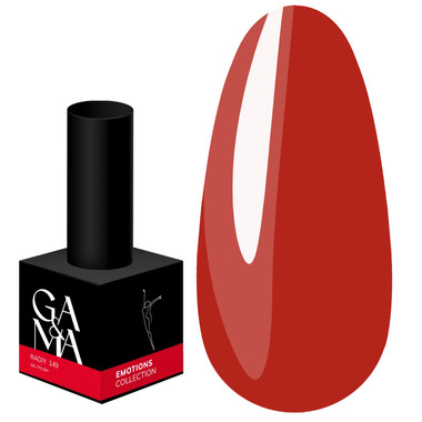 Гель-лак GA&MA Emotions collection №149 RADIY ярко-красный 10 мл (7701449) - Фото №1