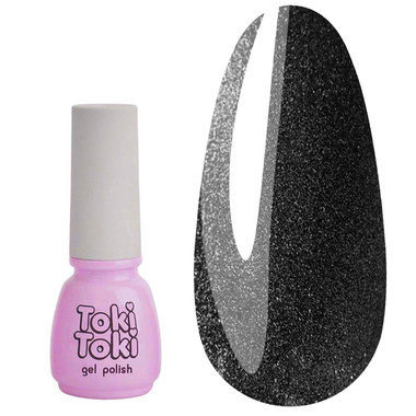 Гель-лак Toki-Toki Lumen LU01 черный 5 мл - Фото №1