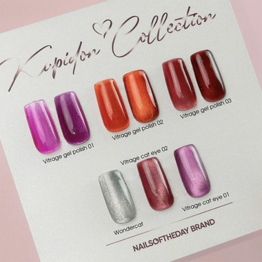 Гель-лак NAILSOFTHEDAY Vitrage 01 розовый витражный 10 мл - Фото №7