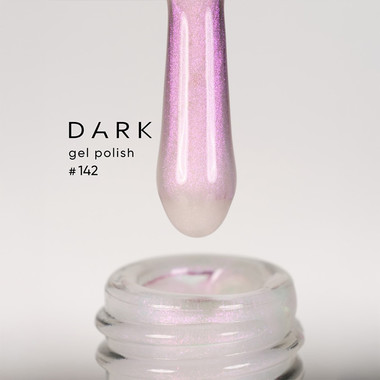 Gel polish DARK New collection 142 pink pearl 6 ml - Фото №2