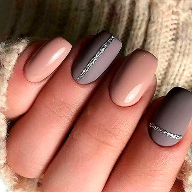 Autumn Manicure 2024 (Gray-beige Shades)