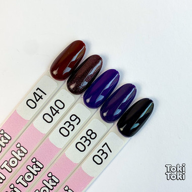 Гель-лак Toki-Toki № 039 сине-фиолетовый 5 мл - Фото №3