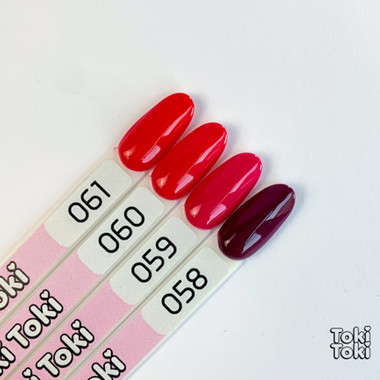 Gel polish Toki-Toki № 060 deep raspberry 5 ml - Фото №3