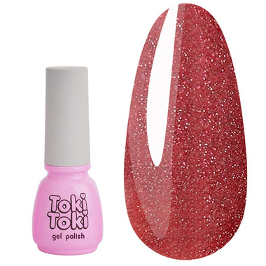 Gel polish Toki-Toki Cosmo № 02 red reflective 5 ml - Фото №1