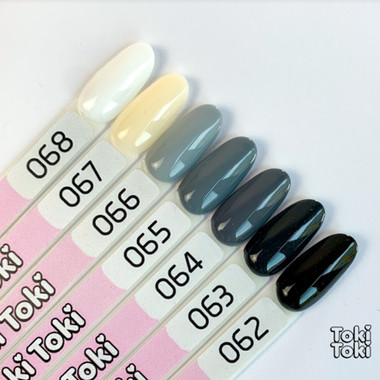 Gel polish Toki-Toki № 062 black 5 ml - Фото №3