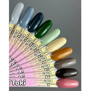 Gellack Toki-Toki Retro RT05 oliv 5 ml - Фото №3
