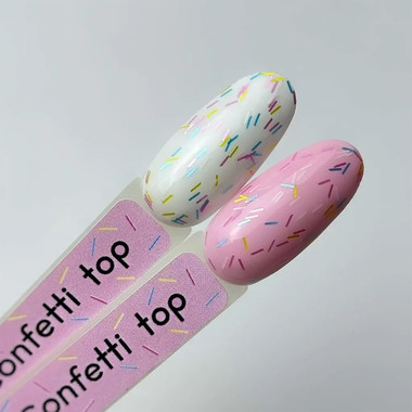 Топ Toki-Toki Confetti Top No wipe 5 мл - Фото №3