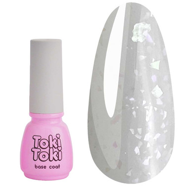 Toki-Toki Stars Base SB03, durchscheinend weiß mit Blattgold, 5 ml - Фото №1