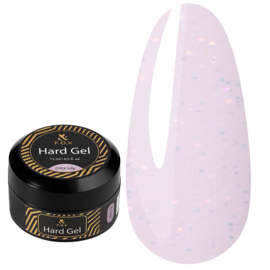 Gel FOX Hard gel Glitz Lily 15 ml - Фото №1