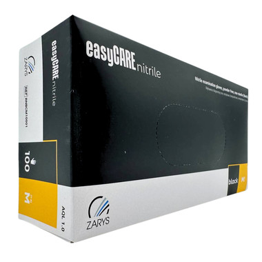 Diagnosehandschuhe ZARYS EasyCARE Nitril puderfrei schwarz Größe M 100 Stk - Фото №2