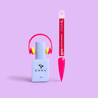 Гель-лак DNKa №0130 Summer Playlist насыщенный розовый 12 мл (GPDC0130) - Фото №2