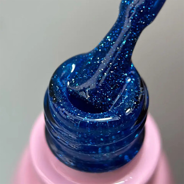 Гель-лак Toki-Toki Glitz GZ08 светоотражающий синий 5 мл - Фото №2