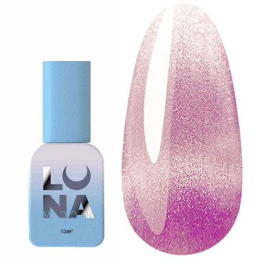 Гель-лак LUNA Cat Eye №253 розовый, фиолетовый 13 мл (047-4118-1245) - Фото №1