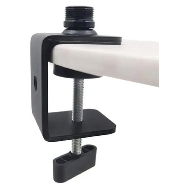 Half-moon lamp MASTER with clamp shadowless LED 400*200*40 mm 20W black - Фото №2