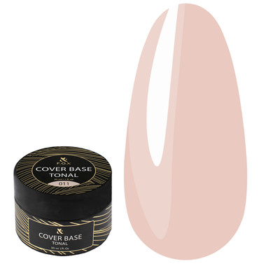 Base FOX Tonal Cover Base №011 zartes Rosa 30 ml (Dose) - Фото №1
