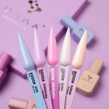Top DNKa COVER #0006 Portofino without sticky layer pink 12 ml (CTD0006) - Фото №2