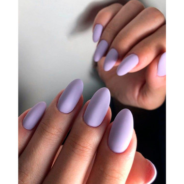 Маникюр весна 2025 (Лавандовый)