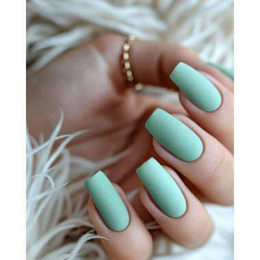 Маникюр весна 2025 (Мятный)