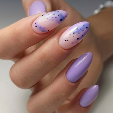 Маникюр весна 2025 (Овальная форма)