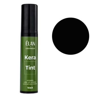 Краска ELAN KeraTint для ресниц черная 10 мл