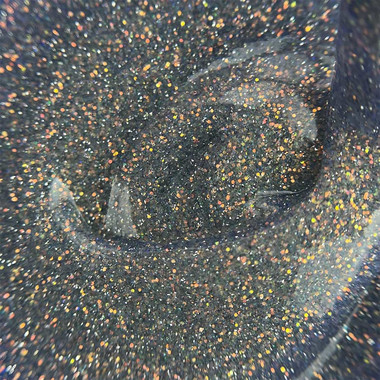 Nageltop Touch Twinkle Top 01 transparent mit braunem Glitzer und reflektierendem Schimmer 13 ml - Фото №2