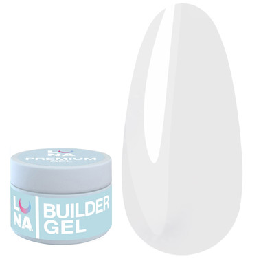 Гель для наращивания ногтей LUNA Premium №2 молочный 15 мл (323-2583-0499) - Фото №1