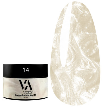 Gel for extension VALERI BUILDER GEL DREAM №14 30 ml - Фото №1