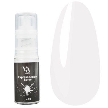 Spray for ombre effect VALERI EXPRESS OMBRE SPRAY №01 white 7.5 g - Фото №1