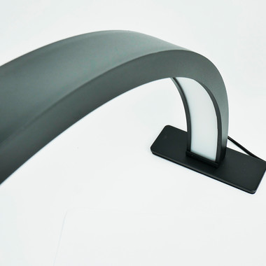 Half-moon lamp black table YRE shadowless LED 65.8 x33.8 x6.3 - Фото №2