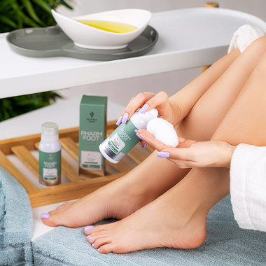 Успокаивающая пенка PHARM FOOT reLife Mousse 105 мл - Фото №4