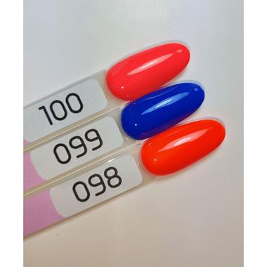 Гель-лак Toki-Toki № 100 коралловый неоновый 5 мл - Фото №3