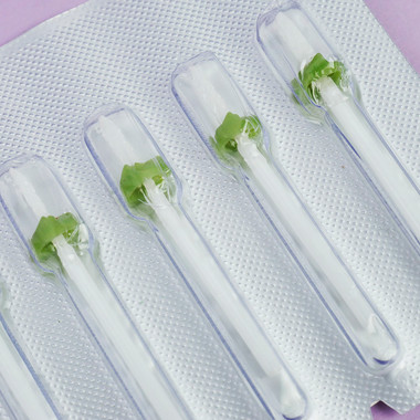 Фреза для маникюра керамическая TUFI profi Маленькое пламя TC043 зеленая - Фото №2