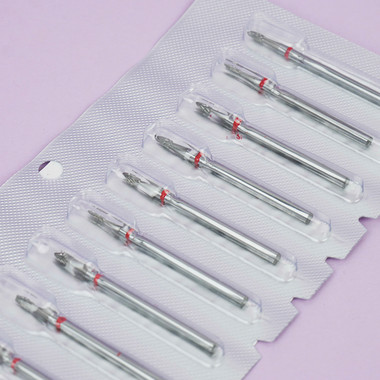 Фреза для маникюра TUFI profi Шар E0203-F твердосплавная - Фото №3