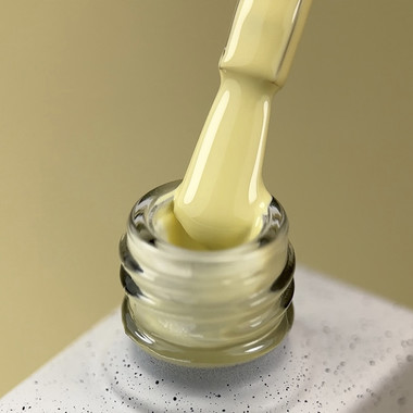 Gel polish NAILSOFTHEDAY Color of the month July 2025 Banana Cream 10 ml - Фото №4