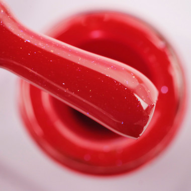 Гель-лак TUFI profi CABARET 12 Кармин с блестками 15 мл (0321348) - Фото №3