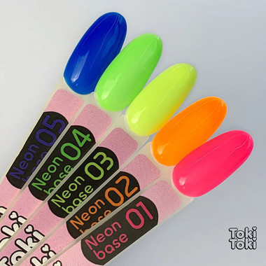 База Toki-Toki Neon № 02 оранжевый 5 мл - Фото №3