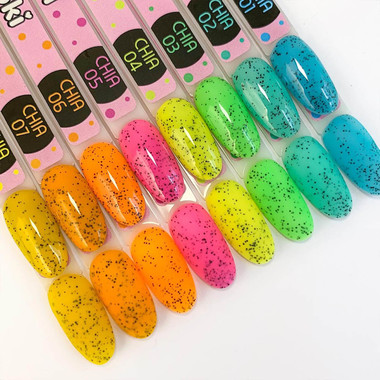 Gel polish Toki-Toki Chia № 002 quail egg turquoise 5 ml - Фото №2