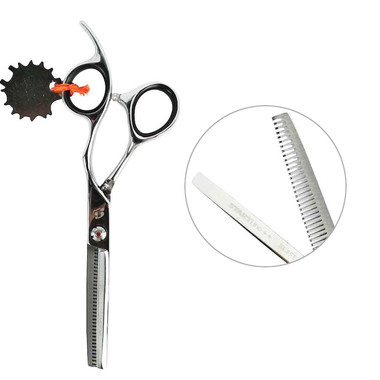 Thinning scissors for haircuts ESTET 5.5 SL85T - Фото №1