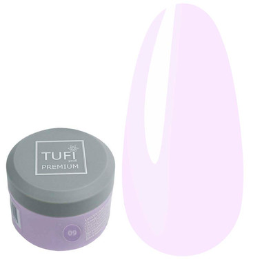 Гель для наращивания TUFI profi Builder Gel UV/LED 09 Milky Pink 30 мл (0324523) - Фото №1
