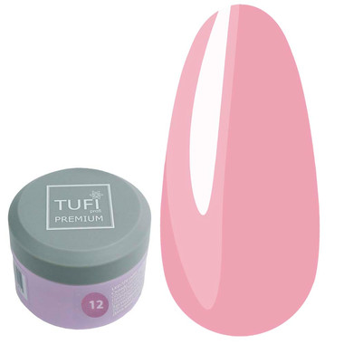 TUFI Profi Aufbaugel UV/LED 12 French Pink 30ml (0324526) - Фото №1