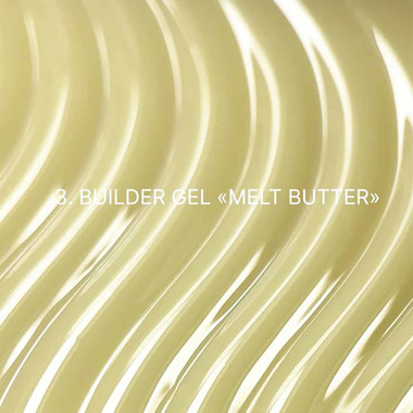 Гель для наращивания Touch Builder Gel Melt butter 15 мл - Фото №4