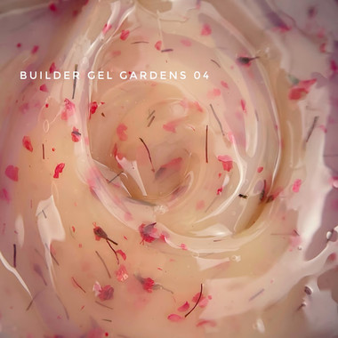 Гель для наращивания TOUCH Gardens builder gel 04 персиковый 15 мл - Фото №2